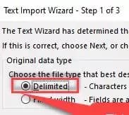 Open CSV in Excel