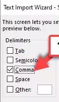 Open CSV in Excel