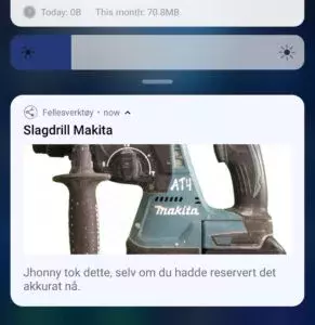 More notifications