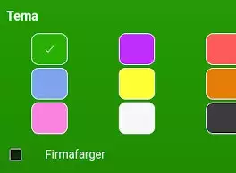 Theme improvements